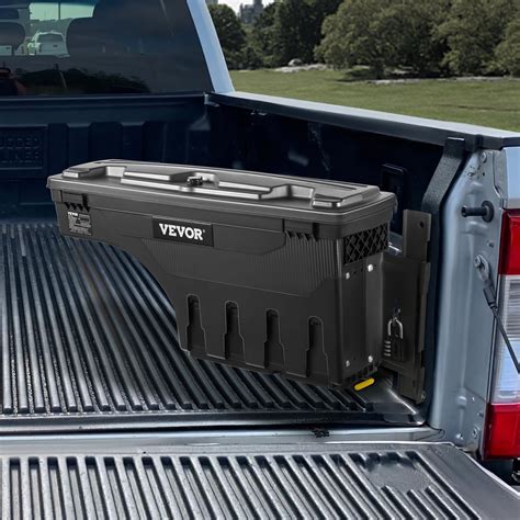 waterproof outdoor storage steel truck box|lockable truck bed luggage storage.